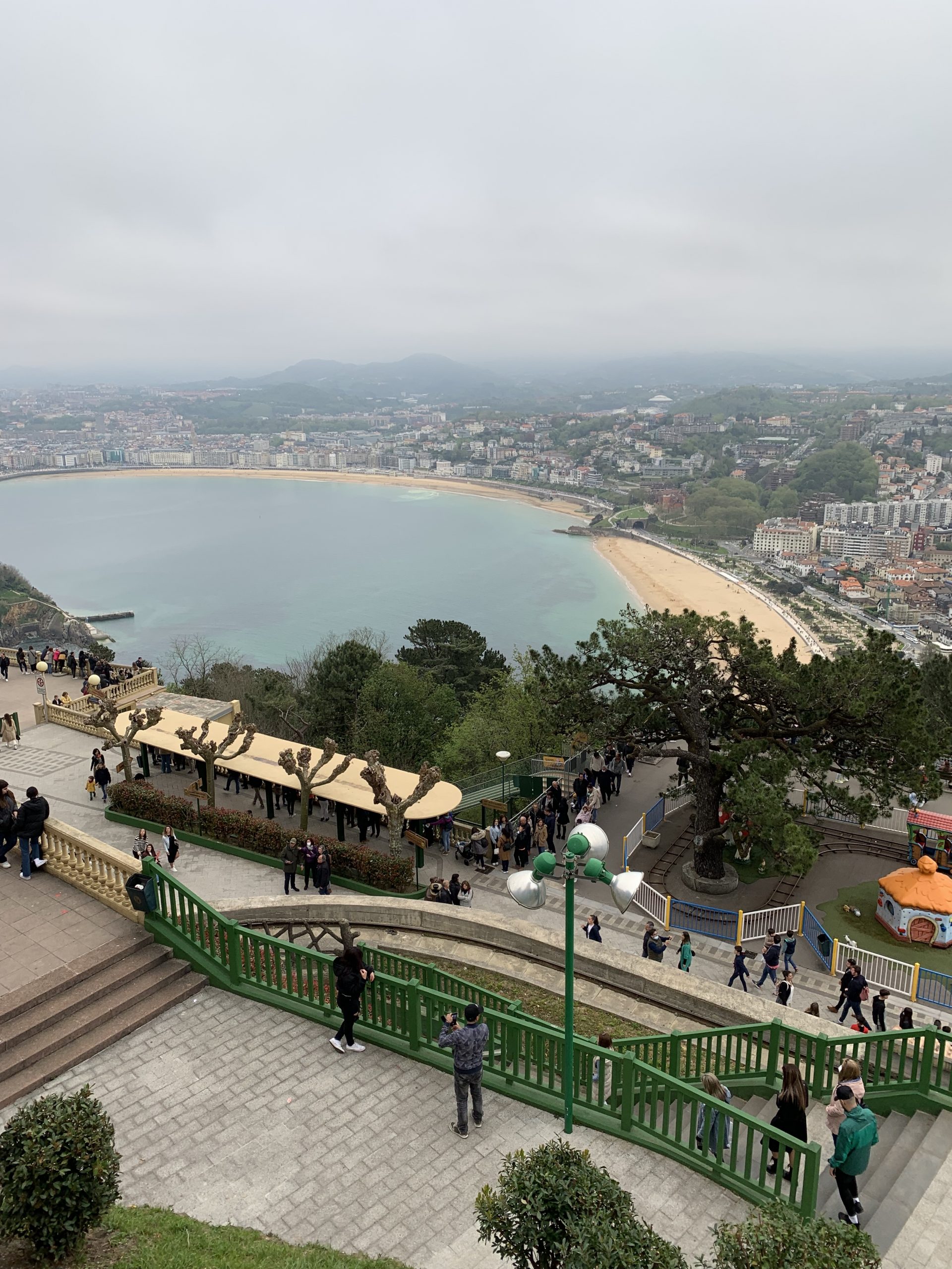 Views over San Sebastian